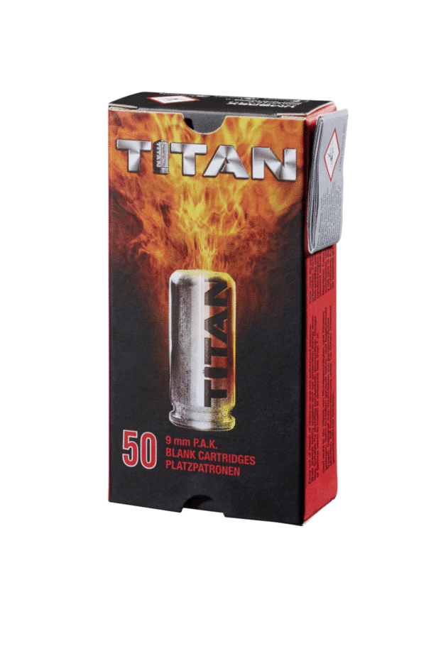 PERFECTA TITAN 9mm P.A.K., 50 Schuss